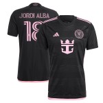 Günstige Fußballtrikots Inter Miami CF Jordi Alba Ramos 18 Auswärtstrikot 2024-25 Kurzarm